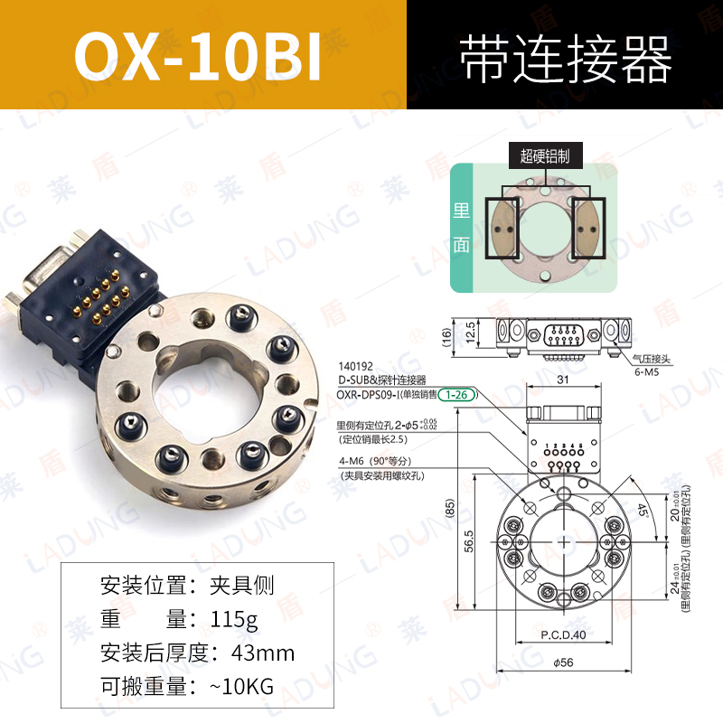 圆形自动快换OX-10BI